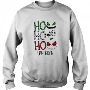 Ho Ho Ho Lpn Crew Christmas Sweatshirt